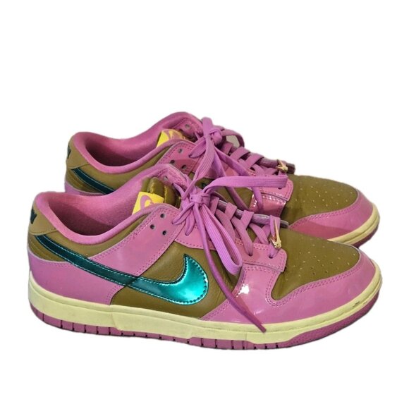 Nike Parris Goebel x Dunk Low Shoe Womens Size 9 Mens 7.5 Playful Pink Sneakers - Picture 2 of 10